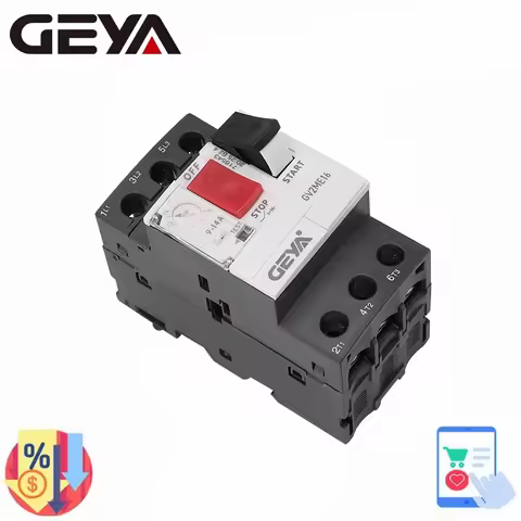 GEYA GV2ME MPCB Motor Start Protection Thermal Magnetic Overload Short Circuit Protection 32A Motor