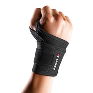 Zamst Wrist Wrap Light Support Elastic Wrist Band  Black (Medium Large) (Option Select)
