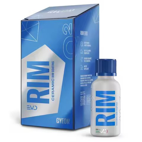 Gyeon Rim EVO Ceramic Wheel Coating Brake Dust Heat Resistant Hydrophobic Wheel Protectant Satin Cer