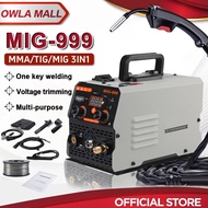 MIG-950/999  Gasless Welding Machine Portable 3 in 1 MIG & MMA&TIG Inverter Welder Machine Mig Weldi