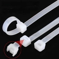 Dây rút nhựa dây thít nhựa dài 60cm bản 10 ly - Bịch 70 sợi màu Trắng và đen