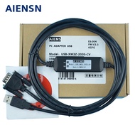 Suitable for Omron CQM1H/CPM2C/CJ1M programming cable data download line USB-XW2Z-200S-CV