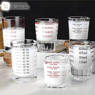 Expresso Shot Glass Coffee Measuring Cup 30ml