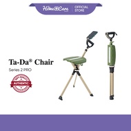 Ta-Da Chair Series 2 PRO Tripod Seat Cane (Olive Green)