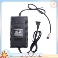 [selena_crane]Electric E Scooter Bike Battery Charger 36 Volt 36V Female 1.8A For Electric Scooter B