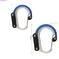Premium Small Carabiner Clip and Hook for Camping, Backpack, Garage Handbag Luggage Hanging Buckle H