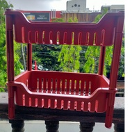 GEOS 2-Tier 3-Tier Shelf / Atlas 3-Tier Shelf Omahqu Multipurpose 3-Tier Mini Shelf Ok