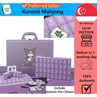 PROMO Christmas Kuromi Mahjong Limited Edition SG Instock 156Tiles (Animal+Fei+Clown)