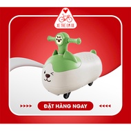 4-wheeled children's balance cat-shaped peanut cart code 618 electric motorbike for girls duck cart 