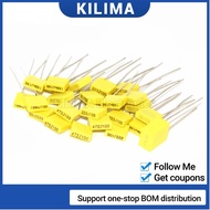 10Pcs Corrective Capacitor 100V 102J 103J 104J 105J 222J 223J 224J 474J Polyester Film Capacitor