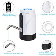 【CW】Household Water Bottle Pump  USB Charging Automatic Drinking Water Pump Portable Electric Water Dispenser Water Bottle Switch