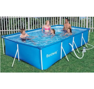 Bestway #56404 Steel Pro Swimming Pool (3.00 m x 2.01 m x 66 cm / 9'10''x6'7''x26'') (Steel Pro 3,30
