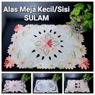 Alas Meja Sisi Sulam Kecil 30cm x 45cm READY STOCK ! #lapik meja