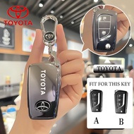 TPU Car Remote Key Case Holder Keychain Protector For Toyota Yaris/Vios/Hilux Revo/Revo/Altis/Coroll