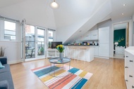 Rumah 100 m² dengan 1 kamar tidur dan 1 kamar mandi pribadi di Cardiff (No.6 Pontcanna Walk by SSW, 