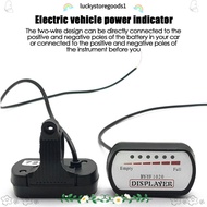 LUCKYSTOREGOODS Battery Capacity Indicator  Scooter E-Bike 36V48V60V72V Meter Tester