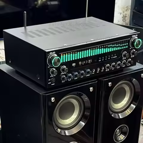 8000Sw2500W/2200W7.1 Partition Large Screen Power Amplifier Subwoofer High Fidelity Power Amplifier 