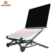 ◑☎Senda K2 Portable Laptop Stand Adjustable Foldable Holder Support Bracket Laptop Table Desk