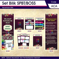 Set Banner Bilik SPBT / BOSS -  ACA