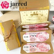 JARRED 3D Birthday Red Envelope, Foldable HongBao Lucky Money Envelope, Greeting Card Traditional DI