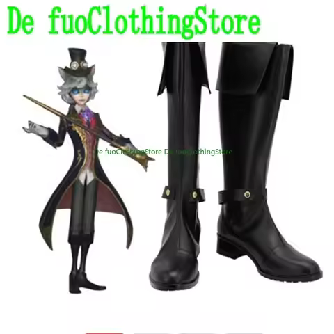 Identity V Joseph Desaulniers Cosplay Shoes Boots Game Anime Halloween DefuoClothing Shoes Store