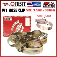 (100% ORIGINAL) ORBIT HOSE CLIPS / HOSE CLIP / HOSE CLAMP (MADE IN THAILAND) OOO# - 13# / 9MM - 300M