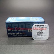 Renata 377 SR626 Genuine Battery Swiss Made Silver Oxide 0% Mercury Batteries