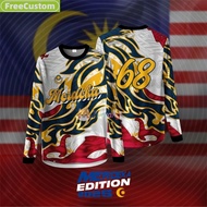 2025 BAJU MERDEKA 68th _ T-SHIRT SUBLIMATION - COLLAR