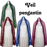 Bridal Veil Slayer Sequin Bridal Veil Wedding Shawl