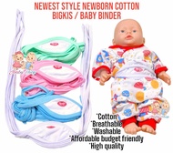 6pcs NEWSTYLE  Bigkis Belly Binder for newborn cotton fabric BABY NAVEL COVER