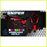 ♞,♘Decals, Sticker, Motorcycle Decals for Yamaha Sniper 150, 041