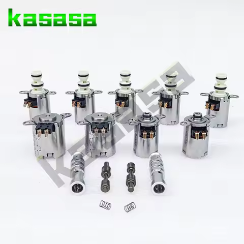 6DCT450 MPS6 Genuine Transmission Shift Solenoid Kit + Body Plunger for Volvo Ford Land Rover 6 Spee