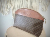 Celine中古經典老花化妝包/古董包 - 附送揹帶和轉換器