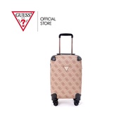 GUESS กระเป๋าเดินทาง BERTA 18 IN 8-WHEELER TRAVEL BAGS สีน้ำตาล