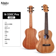 YQ19 TomTomNalu-N-530 ProFull Mahogany Veneer Ukulele23/26Inch Beginner Small Guitar