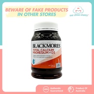 Blackmores Total Calcium & Magnesium + D3 (200 Tablets)/ Vitamin D3 1000IU (200 Caps)