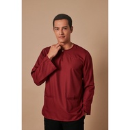 Kurta Malique in Maroon