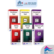 NTLABS - Ammonia test , Narrow pH test , Broad pH test , Hardness Test , Nitrite Test , Nitrate Test