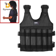 Dynwave 50kg Adjustable Weight Vest Adults Loading Weighted Vest Gym Fitness Training Weight Lifting