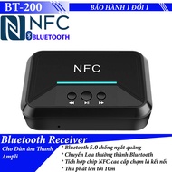 Thiết Bị Nhận Bluetooth Cho Loa Và Amply BT200 NFC - Desktop Bluetooth Receiver
