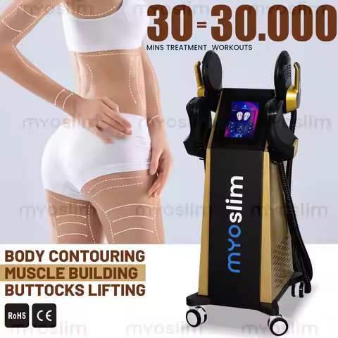 EMS Body Slimming Machine Electrical Muscle Stimulation for Sculpting Fat Burning Weight Control Car