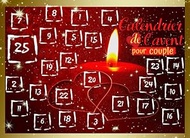 Calendrier de l'avent pour Couple: Un Défi par jour Sexuel ou Romantique | 25 jours de Plaisir | Cad