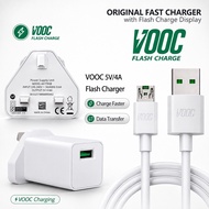 OPPO VOOC 5V4A 5V2A MICRO USB TYPE C CABLE FAST CHARGE CHARGING CHARGER SET ANDROID DATA TRANSFER CA