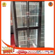 lemari hias lemari kaca lemari aluminium kaca full sap rak aluminium termurah