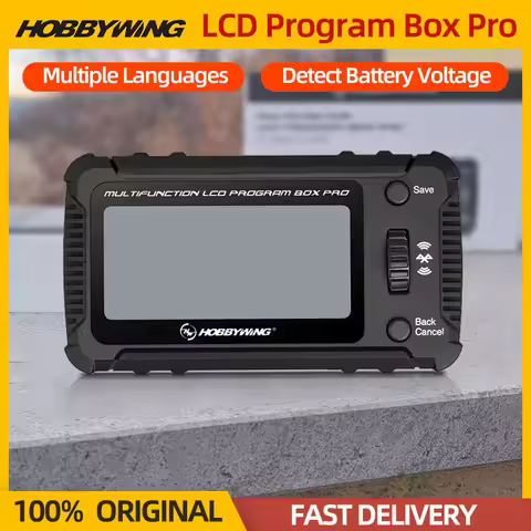 Hobbywing LCD Program Box Pro Programming Card Multi-function For RC Airplane Car Boat XERUN PLATINU