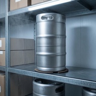 30 L Beer Keg 1.2 Mm Thick Stainless Steel Beer Keg Beverage Equipment Rounded Shoulders