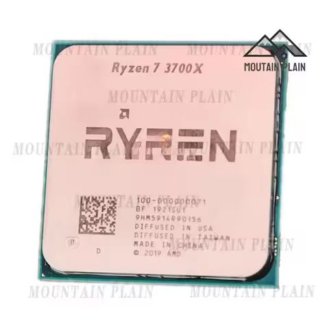 Ryzen 7 3700X R7 3700X 3.6 GHz Eight-Core Sixteen-Thread CPU Processor 65W 7NM L3=32M 100-000000071 
