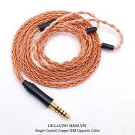 Hillaudio MARS-VIII Single Crystal Copper IEM Upgrade Cable