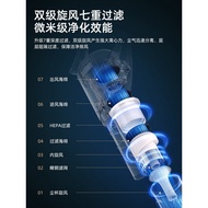 海尔吸尘器家用小型强大吸力手持轻音吸尘机吸猫毛宠物吸拖一体机