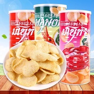 Ready Stock Fast Shipping Thai Snacks/Specialty Snacks Manura Shrimp Chips/MANORA Puffed Food 100g P